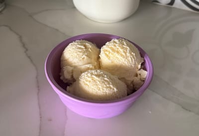 Raw Milk Vanilla Ice Cream